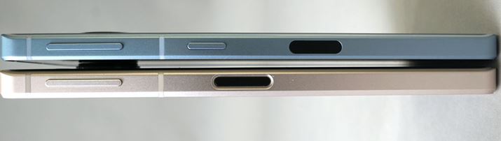 ʂ̃{^zurBuAQUOS sense8vAオuAQUOS sense7v̂́Bd{^ƎwF؃ZT[܂Ƃ߂߁A{^̈ʒuقȂĂ