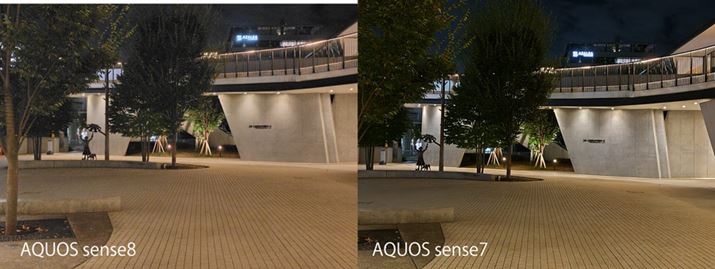 ߂̖iBeBuAQUOS sense8vAÉuAQUOS sense7vB傫Ȏdオ̈Ⴂ͂ȂBAHDR̈ႢňÕ̃fBe[́uAQUOS sense8v̂قcĂ