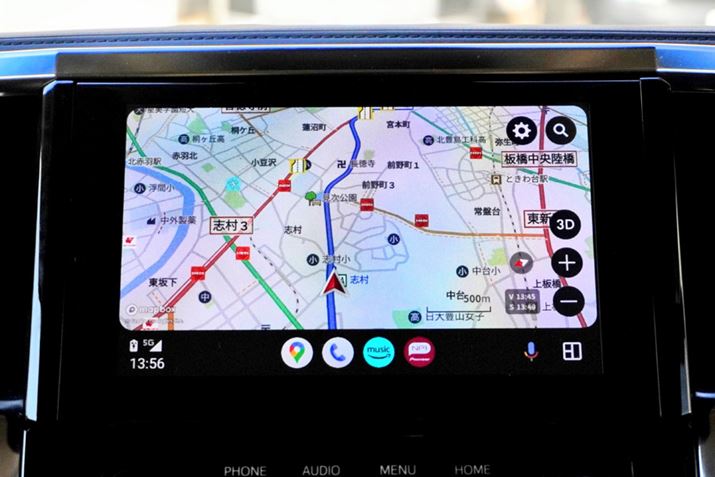 3Dn}\̓AvƈقȂA3D̊px1ނiAv͖iK3Dn}\̊pxłjBAndroid AutoiCarPlayj̎dlƂ͂AɂĂ͂cOȂƂ낾