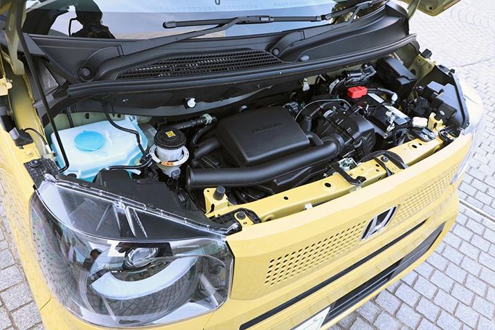 uN-BOXvRzCGWAōo͂58PS/7,300rpmAőgN65Nm/4,800rpm