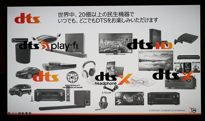 DTS̋Zp͐E20ȏ̉ƒp@œĂƂB߂ł͍ő12ch̃TEh𖳐`łuDTS Play-Fi Home Theaterv𔭕\΂B{ł̐i҂