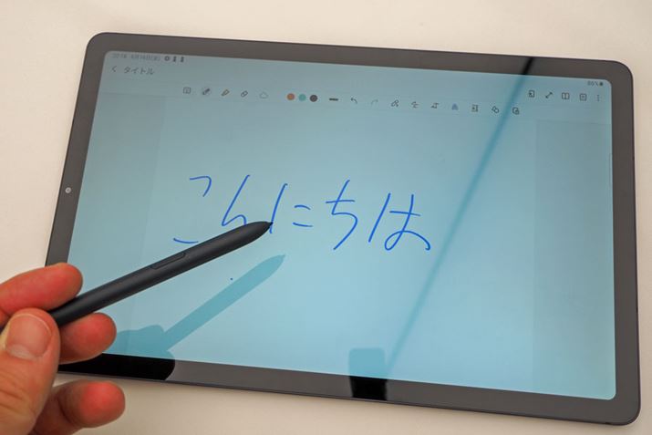 p̃yɂ菑͂ɑΉfoCX͑ĂAȂɂ̓TXdq́uGalaxy Tab S6 Litev̂悤ɁA~h`Gg[NXȂWŃytP[X