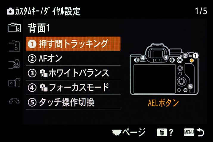 u7R Vvɂ́uԃgbLOvƂ@\Ao^{^ĂԂ́AꎞIɃtH[JXGAgbLOɐ؂ւBVOAFłĂAuɃgbLOKpł̂֗Bł́AwʉEAEL{^ɁuԃgbLOv蓖ĂĂ݂BqAF-ON{^Ɋ蓖ĂĂʔBȂAuEOS R6 Mark IIvuT[{AF̑SgbLOve{^Ɋ蓖Ă邱ƂłBЁAJX^}CYĂ݂悤