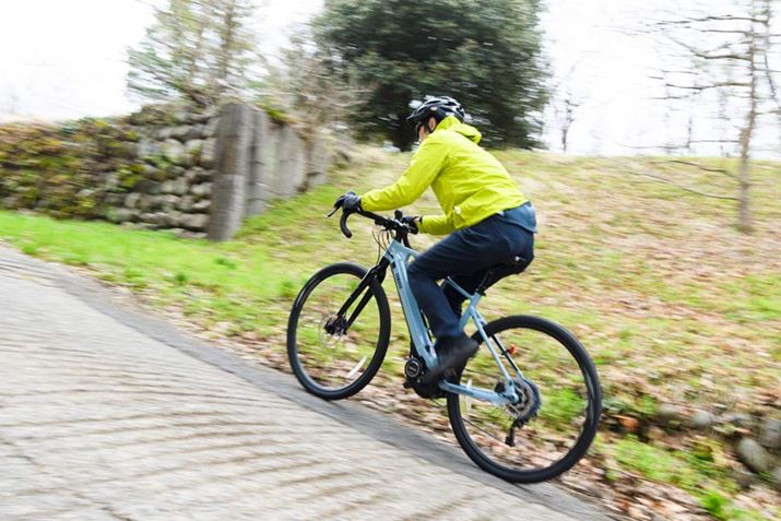 X΂̂ł͌yMAɓăy_NN񂵂đ邱Ƃ邪AAVXg̃XȂ߁Ae-Bike͂̂悤͑