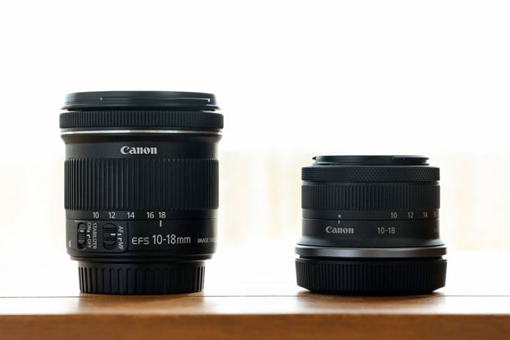 uEF-S10-18mm F4.5-5.6 IS STMvŉEuRF-S10-18mm F4.5-6.3 IS STMvBuRF-S10-18mm F4.5-6.3 IS STMvł邱ƂĂAЂƉȏRpNgł