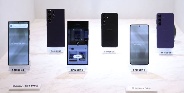 AIϋɓIɎꂽuGalaxy S24vV[YA̓{f\ꂽ