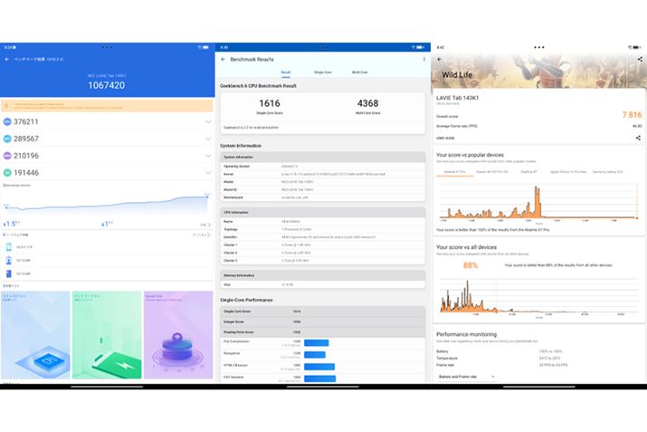 uAnTuTu Benchmark V10.2.4v̑XRA1067420AuGeekbench 6.2.2vMulti-Core Score4368ASingle-Core Score1616Au3DMarkvWild LifẽXRA7816