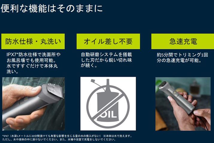 IPX7hdlŁAʏ╗CłgpłA{̂̊ې􂢂\B؂ꖡ鎩VXeA}[d@\ȂǁAg₷֗@\𓋍