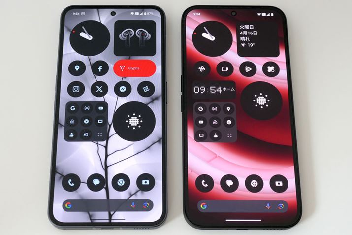 uPhonei2jvAEuPhonei2ajvBʃTCY6.7C`ŋʁBOʃplAwʃplƂɃGbW͂킸Ɋۂ݂ттĂ邪{Iɂ̓tbgBuPhonei2jvɔׂƎl̃J[uAۂ̊G͏قȂ