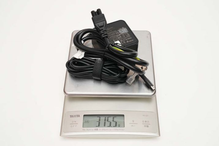 ACA_v^[ƓdP[u̍vdʂ͎315.5g