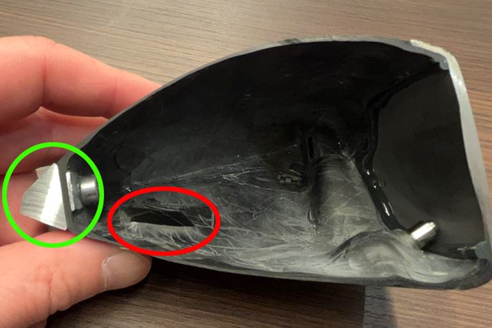 uB3MAXv9.5x̕fBΊۂ̓wbhŌ̃XeXEFCgŁAԊۂ̓wbhɓڂꂽXeXEFCgłBwbhɓڂꂽEFCĝق傫̂킩܂