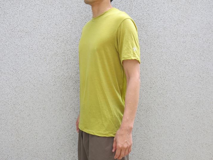 nCubhE[̗pS[hEĆuAhoXhCgnCubhE[eB[VciA/L Hybrid Wool T-shirtjvBTCgi14,300~iōjBʐ^̕Mҁi178cm/65kgj́ATCY2i1&#12316;44TCYWJj𒅗p