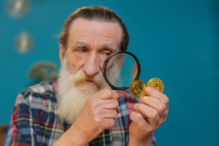 よく見かける「暗号資産の金色のコイン」はあくまでもイメージ上の存在です