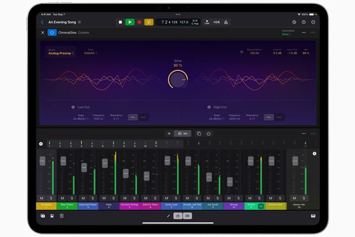 M4𓋍ڂuiPad Prov̐\͍ŐV́uMacv邾ɁA≹y̕ҏWȂǂł͗LA쐬⓮掋Ȃǂɂ͂Ȃ̃I[o[XybNȖʂ͂