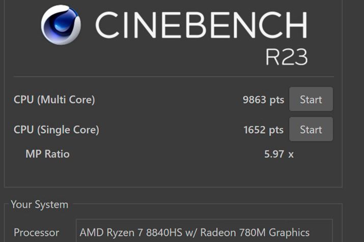uCineBench R23v̌