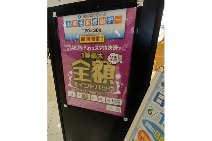 2030AEON PayŎxƁAIŎxSz|CgobNLy[{i50,000Pj