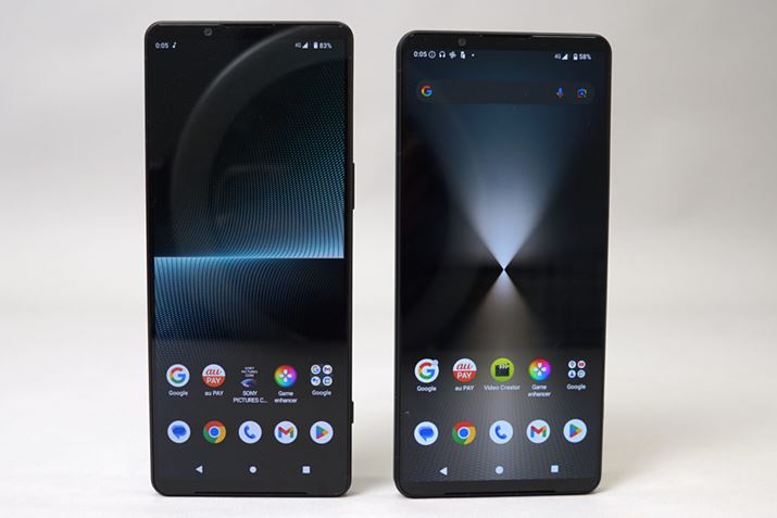 uXperia 1 VvijƁuXperia 1 VIviEj̃fBXvCrB4KtHD{ɉ𑜓xύXĂBcʓI19.5F9ɕύXꂽ̂ŁAVGbg͔Ȃ