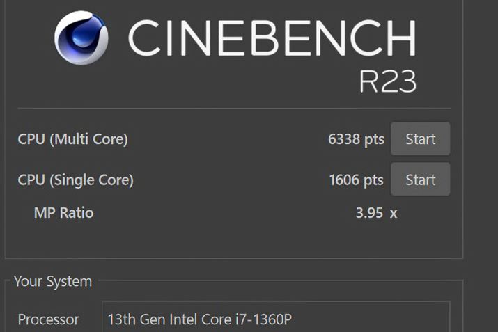uCineBench R23v̌