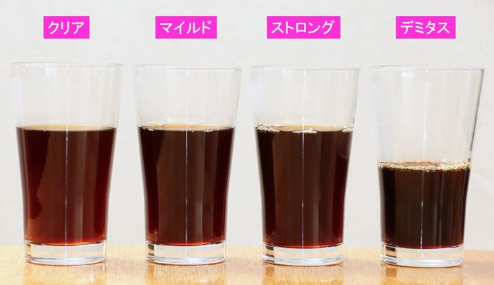 EɁA̗ʂȂȂɂăR[q[̐F͔ZȂ܂Buf~^Xv̒oʂȂ̂́AȂ̂ƒoʂʏ̔