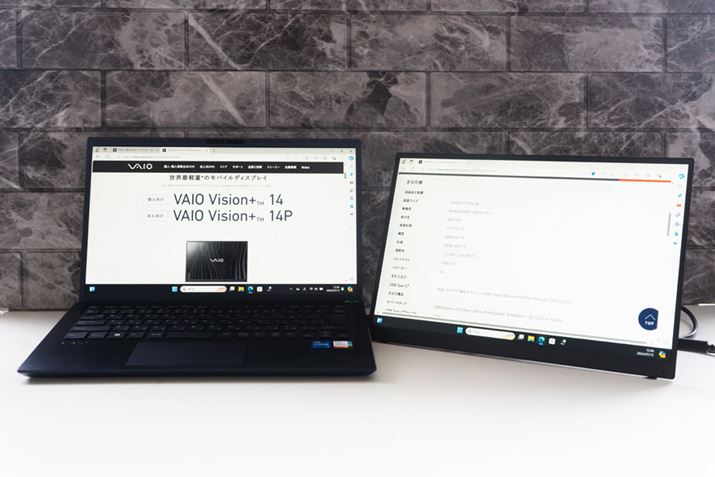 VAIOuVAIO Vision+ 14 VJ5VP141C11 [14C` Ao[ubN]vi.comňiF54,800~i2024N725_j