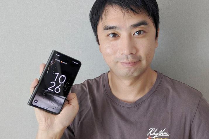 Android[ւ̏芷߂ĂꂽҏW̐BLX}[gtH́uGoogle Pixel Foldv