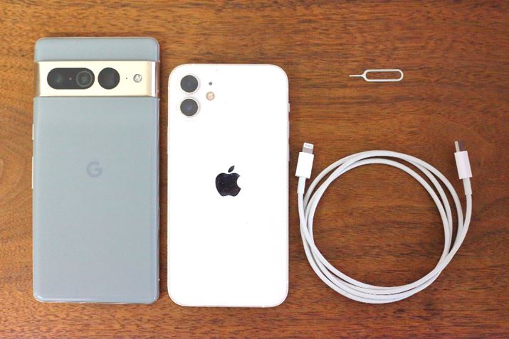 ڍsɎgp̂AndroidX}[gtHAuiPhonevASIMsAuUSB-C - Lightning P[uvB [ɂĂ͒[qႤ\