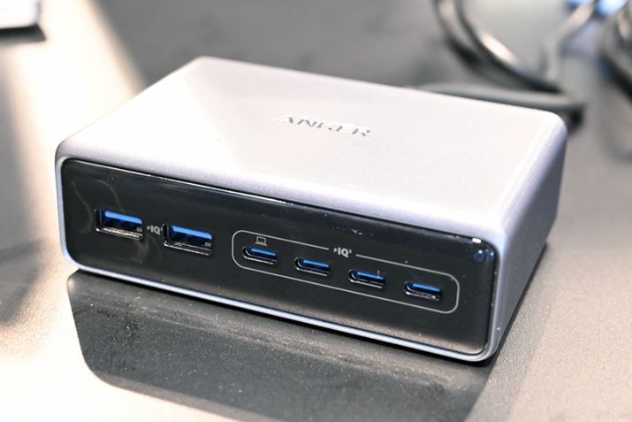 u^USB}[duAnker Prime Charger (200W, 6 Ports, GaN)v