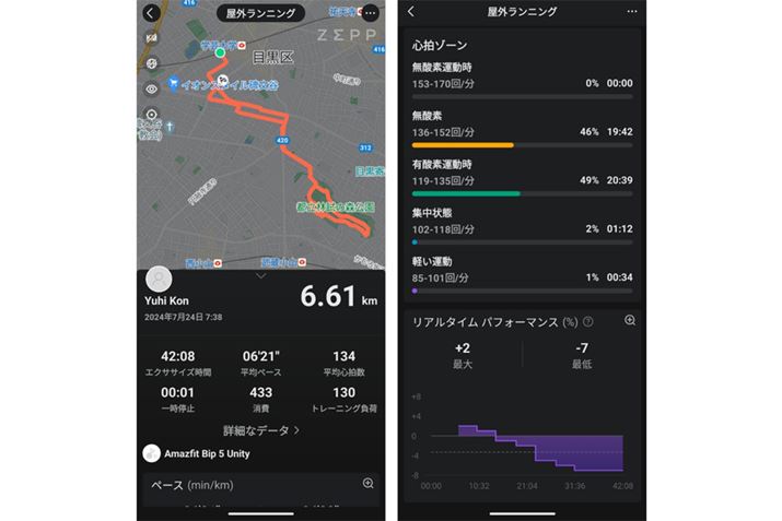 uAmazfit Bip 5 Unityv̐pAvuZeppvB̑͂ouA^CptH[}Xvʔł