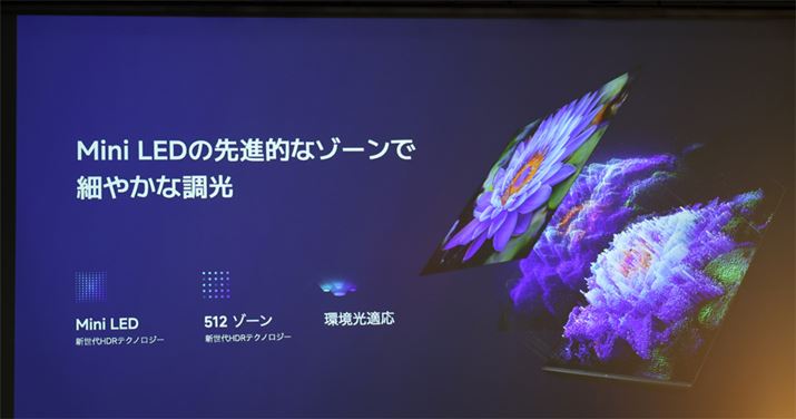 fɍ킹ăA^CLEDobNCgGAƂɓBꂪMini LEDobNCgBuXiaomi TV S Mini LED 75" 2025ṽGA512Bقł͂Ȃ