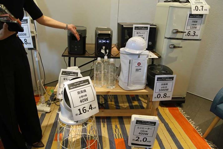 ő3,000Wh̓d͂΁AʉƒŎgpĂƓd̂قƂǂғłƂBꂾ΍ЊQ̒d΍ł􂵂Ăꂻ