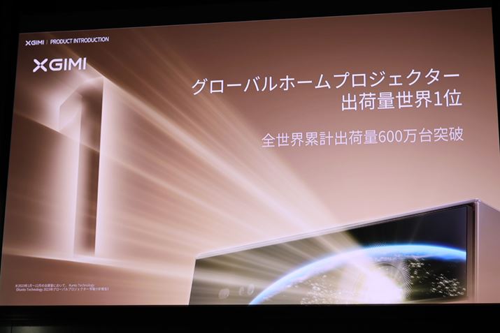 XGIMI̓O[oz[vWFN^[oחʐE1ʁijƂ