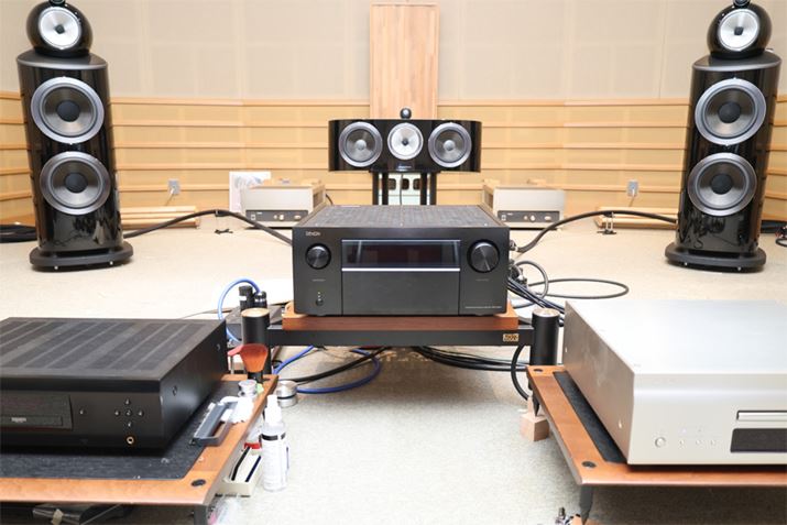 V̖ߍ݃Xs[J[6{܂ށu7.2.6vchVXeŁuAVC-A10HvBtgXs[J[Bowers & Wilkinśu801D4v