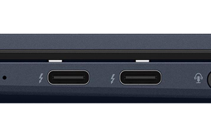 摜񋟌@ASUS JAPANЁ@ASUS Zenbook 14 OLED UX3405MAihttps://www.asus.com/jp/laptops/for-home/zenbook/asus-zenbook-14-oled-ux3405/jʐ^́uUSB Type-Cv|[ǵuThunderboltv˂Ă邽߁A}[NLĂ܂