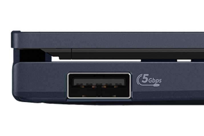 摜񋟌@ASUS JAPANЁ@ASUS Zenbook 14 OLED UX3405MAihttps://www.asus.com/jp/laptops/for-home/zenbook/asus-zenbook-14-oled-ux3405/jȑOLpĂuUSB Type-Av|[g͎lp`ŁA{Iɑ}܂Ă܂BuUSB Type-Av|[g̉Ɂu5GbpsvƂ͓̂]xłBȂARlN^[̃vX`bNUSB 2.0AUSB 3.0ȏɂȂ܂