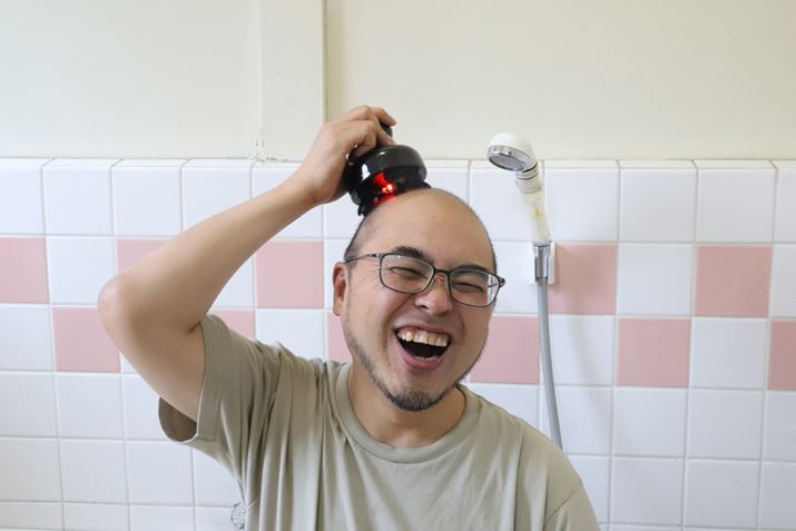 Vv[Ȃ瓪}bT[WBM[bƝ܂Ă邤ɓŜ|J|JĂ܂iʐ^͐̃C[Wj