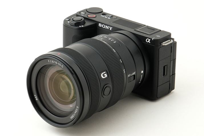 uVLOGCAM ZV-E10 IIṽTCYɍuE 16-55mm F2.8 Gv