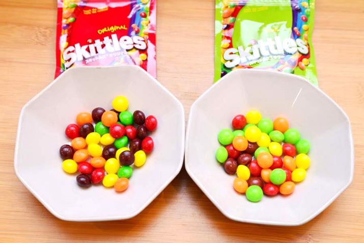 t[o[Ƃ̑ǂɕ΂肪AF̖邳قȂĂ肵܂B܂A11ɁuSkittlesv̓uSv󂳂Ă܂AČɂ̂͂h