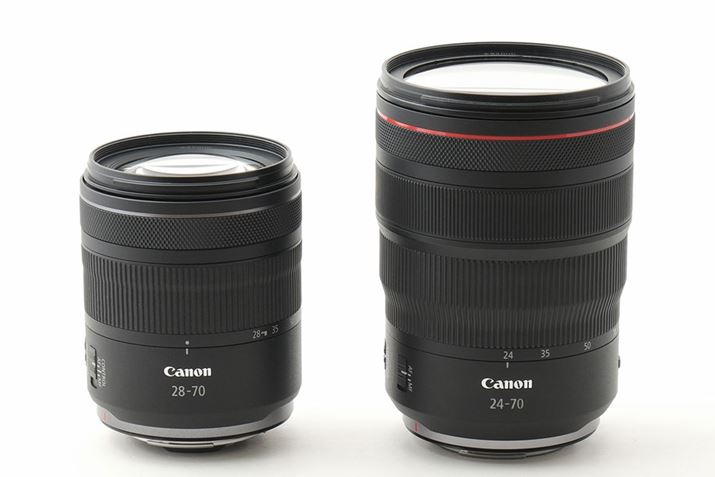 uRF28-70mm F2.8 IS STMvŁAEuRF24-70mm F2.8 L IS USMvBTCŸႢ͗Rł