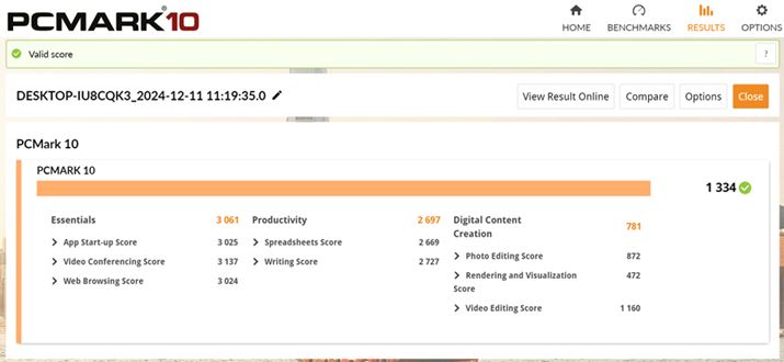 uPCMark 10 Professional Editionv̌