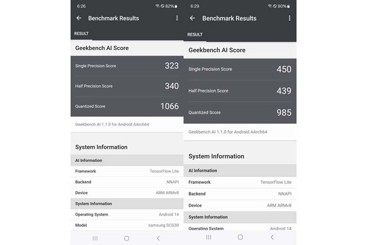 uGeekbench AIviuS24 FEvAEuS24vj