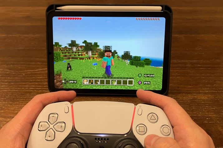 G^ƂĂ̎gp΂Bŋ߂́AiPadɁuPS5ṽRg[[ڑāu}CNtgv̂AȂŷ݂ЂƂ