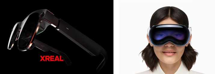 ܂ŃTOXۂȂXREALuAir 2 UltravƊ̏㔼ۂ蕢uApple Vision Prov B̓RZvgقȂ鐻iBgȂ璮CzhAݕƓ悤ɗprɂē񕪂ĂȂ