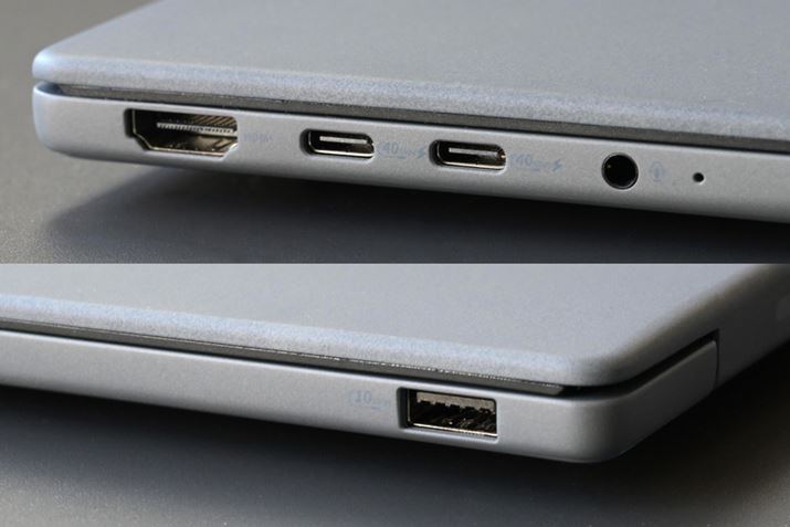 OC^[tFCX́AUSB4[qiType-C/Power DeliveryΉj2ڂ̂|CgBUSB 3.2[qiType-A/Gen2jHDMI[qȂǂĂ