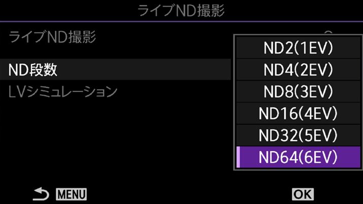 uCuNDvND64܂ł̌ʂݒ\BȂAuOM-1 Mark IIvłND128܂ŗpӂĂ