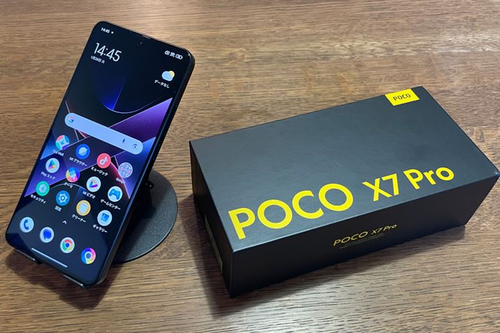 VI~uPOCO X7 ProvAsz艿i8GB/256GBf49,980~iōjA12GB/512GBf59,980~iōjA212