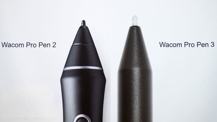 uWacom Pro Pen 3vׂ͍V[vȃy̗pB`ƂƂɃy̎FサĂ