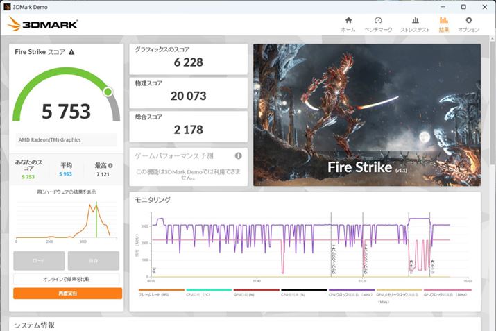 3DMark Fire Strikẽx`}[N