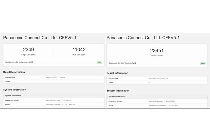 uGeekbench 6vł̃eXg