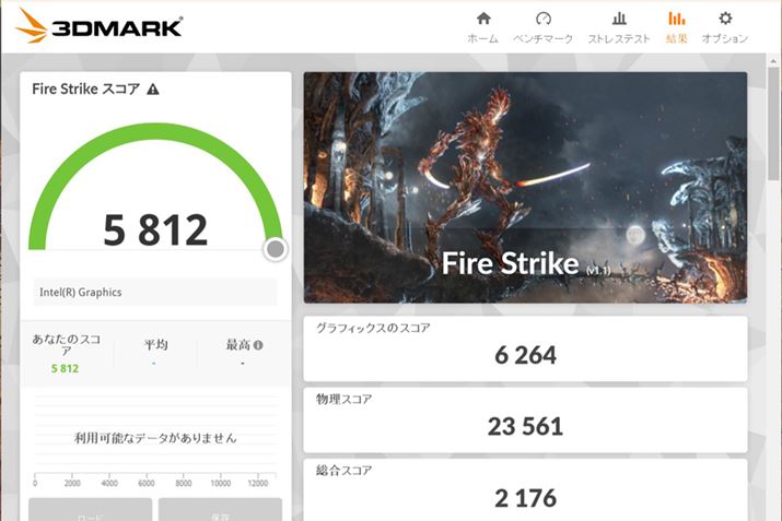 u3DMark Fire Strikevł̃eXg