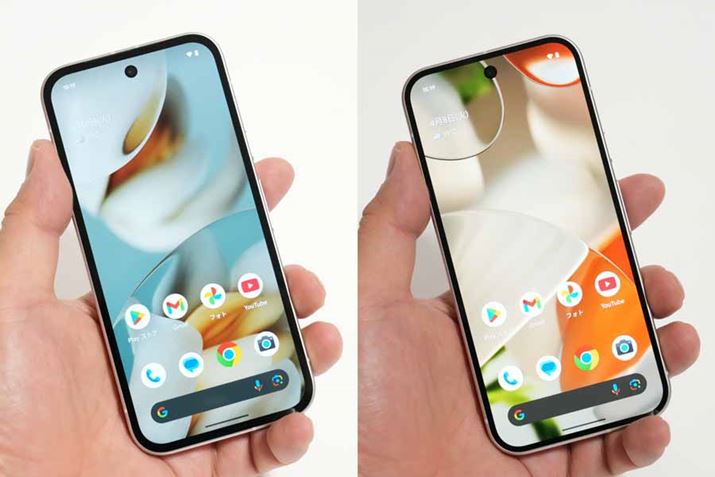 uPixel 9avBۂɈĂTCY͂킩܂